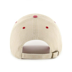 Kansas City Chiefs '47 Breaking Trail Clean Up Adjustable NHL Cap Natural/Red Taass US
