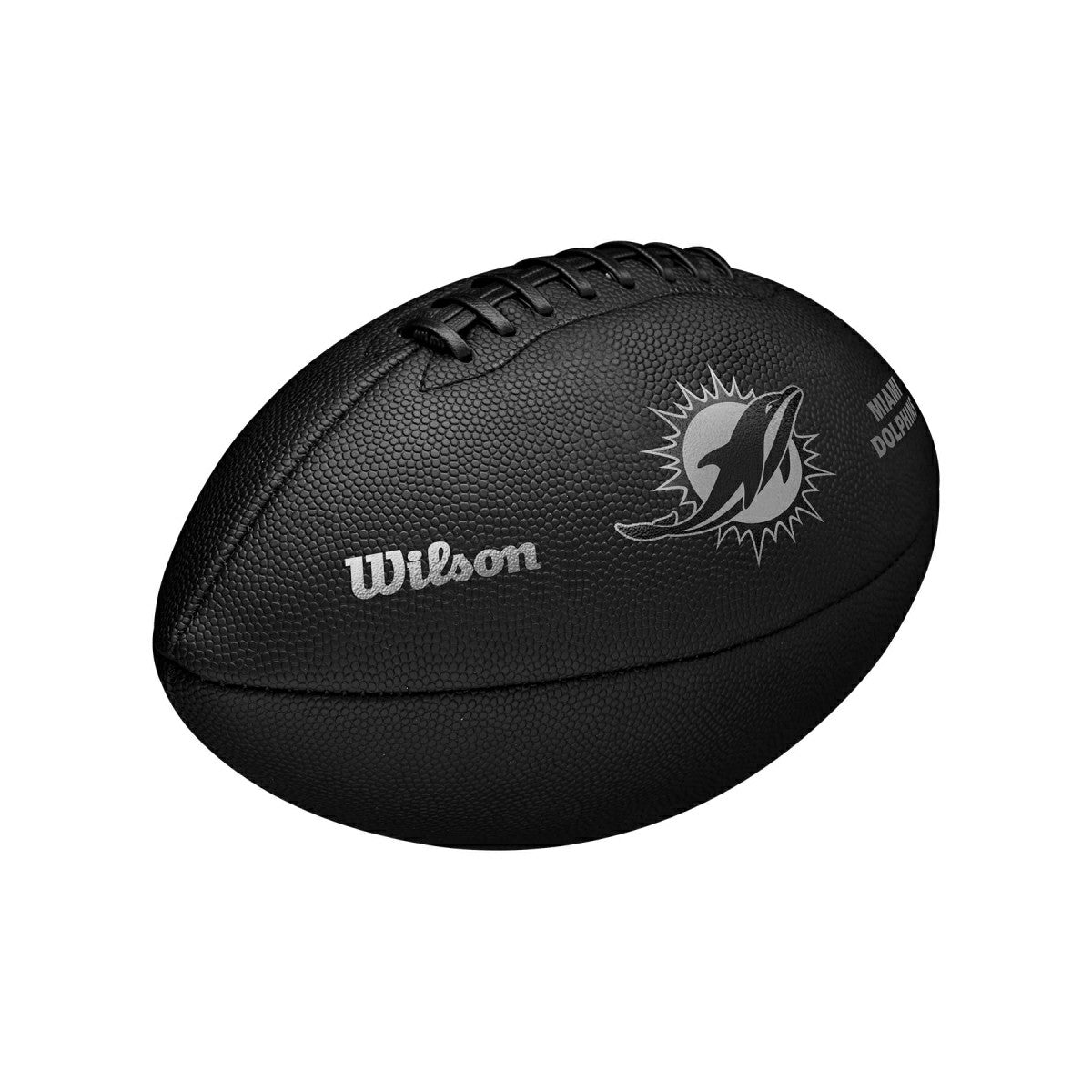 Miami Dolphins Wilson Metallic Premiere Full Size NFL Football Taass sale