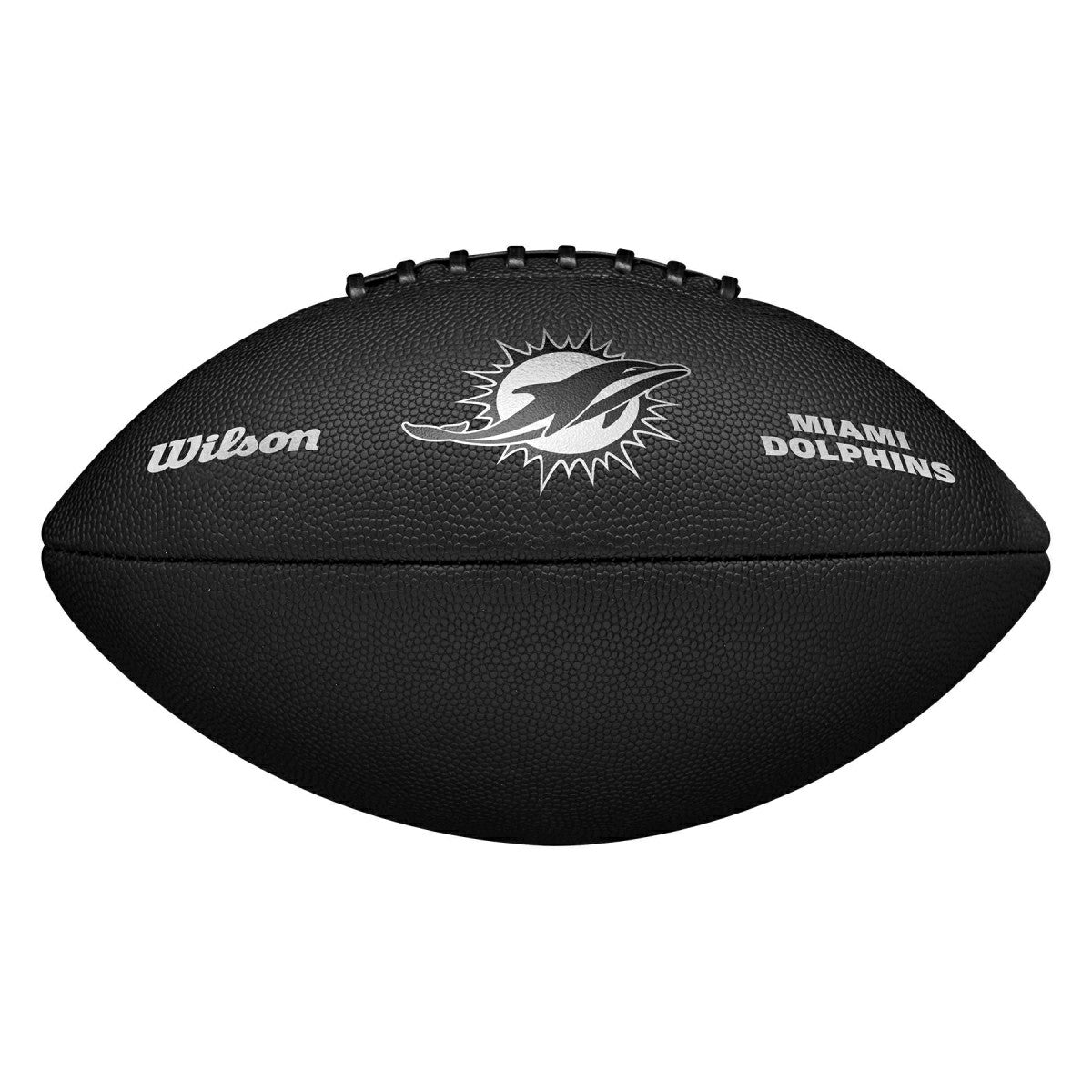 Miami Dolphins Wilson Metallic Premiere Full Size NFL Football Taass sale