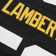 Jack Lambert #58 Pittsburgh Steelers 1976 Legacy Throwback NFL Jersey Black Taass for sale