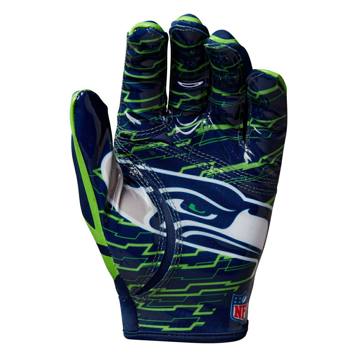 Seattle Seahawks Wilson Stretch-Fit NFL Receivers Gloves Classic