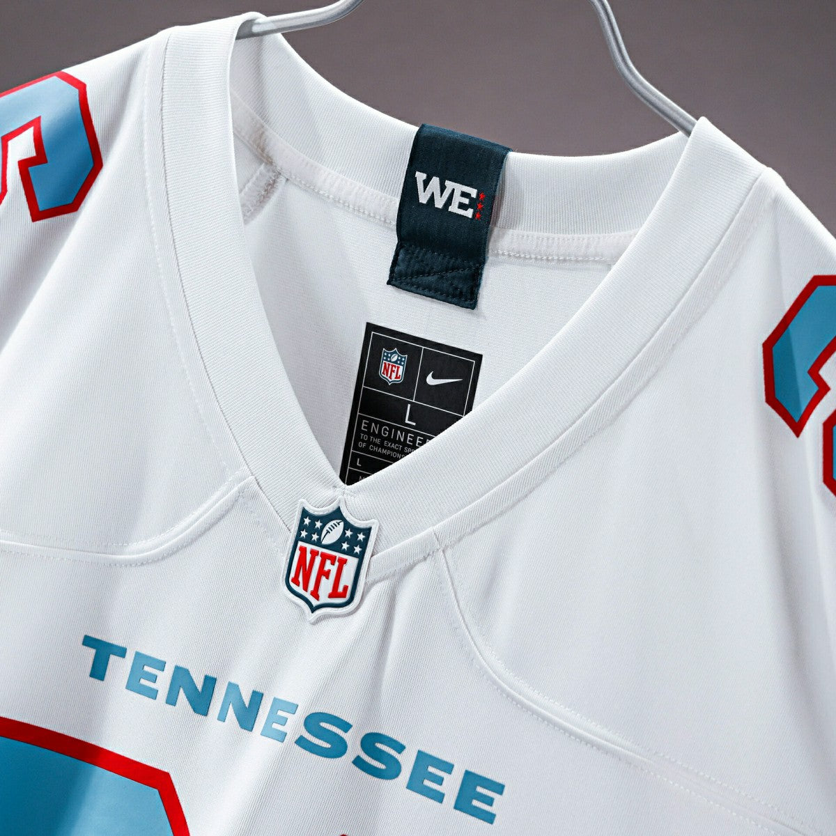 Cam Ward #1 Tennessee Titans 2026 Game NFL Jersey White Lifestyle