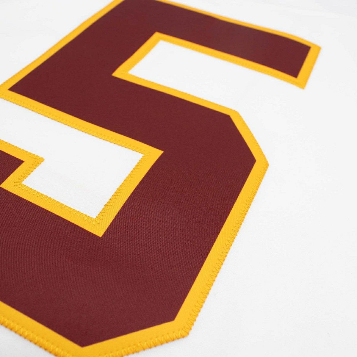 Jayden Daniels #5 Washington Commanders Sewn Down Limited NFL Jersey White Taass sale