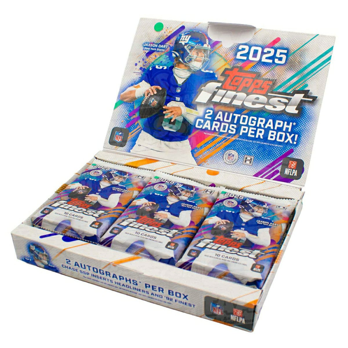 2025 Topps Finest Football NFL Hobby Pack Taass for sale