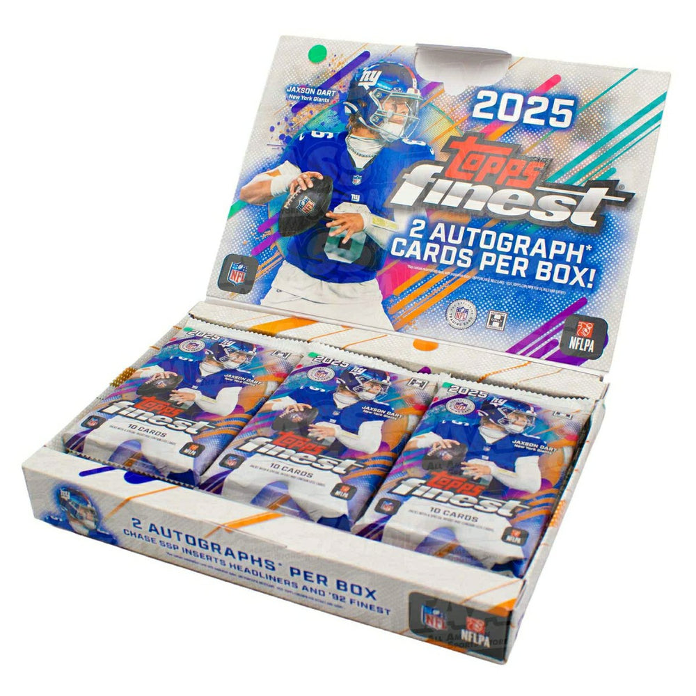 2025 Topps Finest Football NFL Hobby Pack Taass for sale