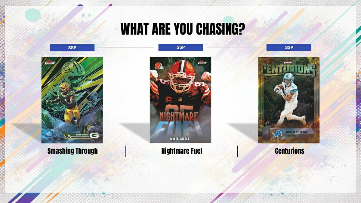 2025 Topps Finest Football NFL Hobby Pack Taass for sale