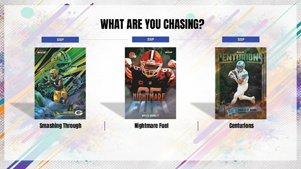 2025 Topps Finest Football NFL Hobby Pack Taass for sale