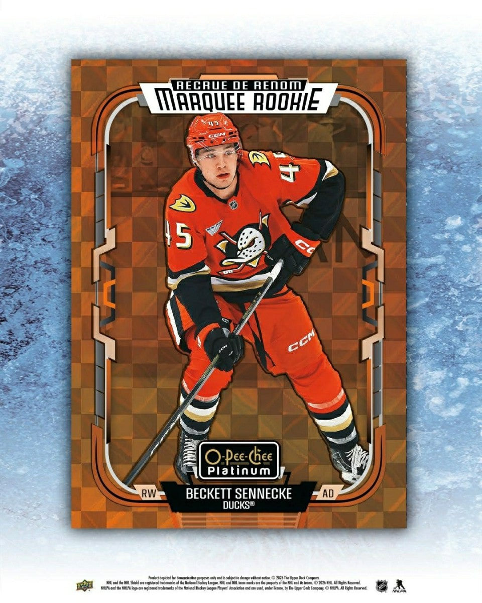 2025/26 Upper Deck O-Pee-Chee Platinum Hockey NHL Hobby Pack Lifestyle