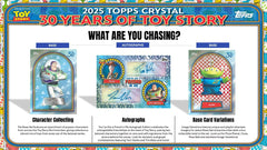 2025 topps Disney Crystal 30 Years of Toy Story Hobby Box Taass US