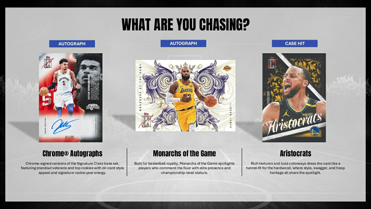 (LIVE BREAK) 2025/26 Topps Signature Class Basketball NBA Jumbo Hobby Box Fashion