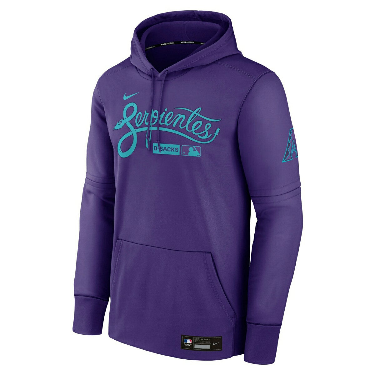 Arizona Diamondbacks City Connect 2026 MLB Authentic Therma Hoodie Purple Taass for sale