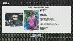 2026 Topps Graphite Tennis Hobby Box Taass US