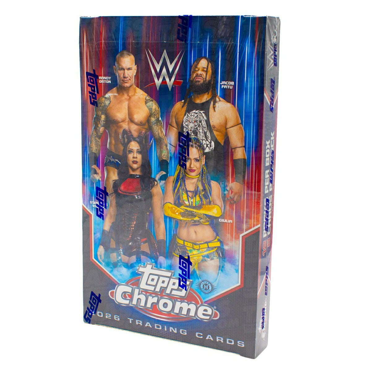 2026 Topps Chrome WWE Wrestling Hobby Box Taass US