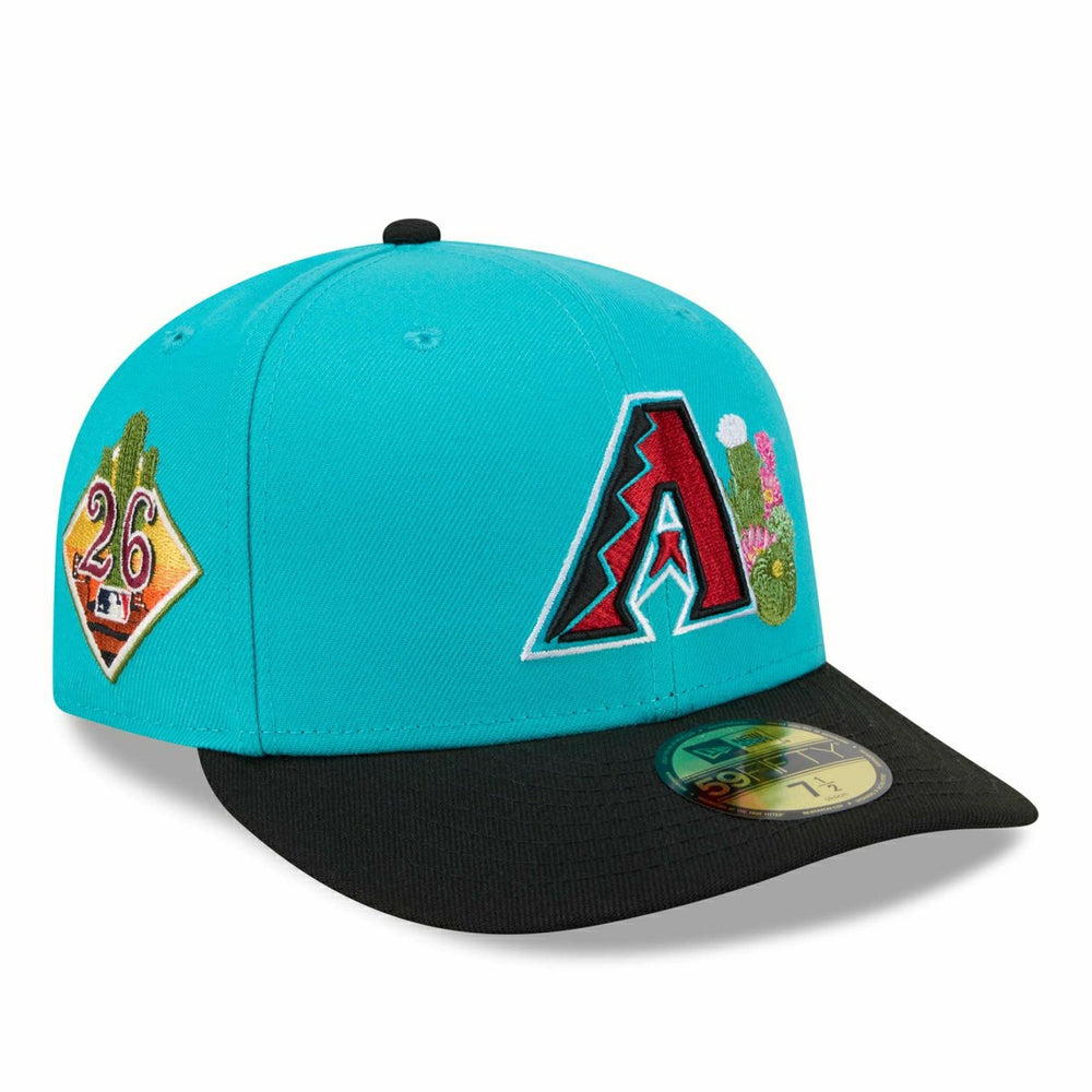 Arizona Diamondbacks 2026 MLB Authentic Spring Training 59FIFTY Pre-Curved Cap Teal Classic