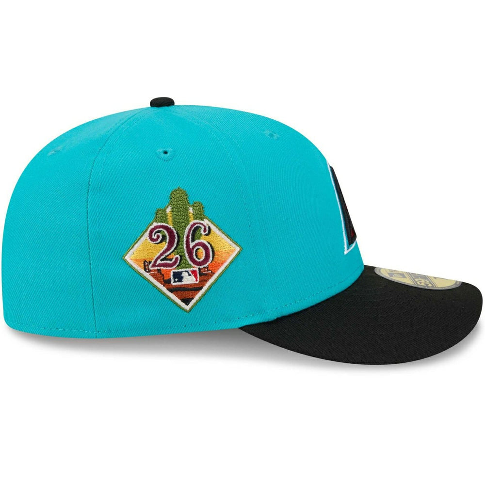 Arizona Diamondbacks 2026 MLB Authentic Spring Training 59FIFTY Pre-Curved Cap Teal Classic