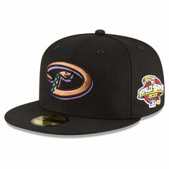 Arizona Diamondbacks 2001 World Series Cooperstown 59FIFTY Fitted MLB Cap Taass sale