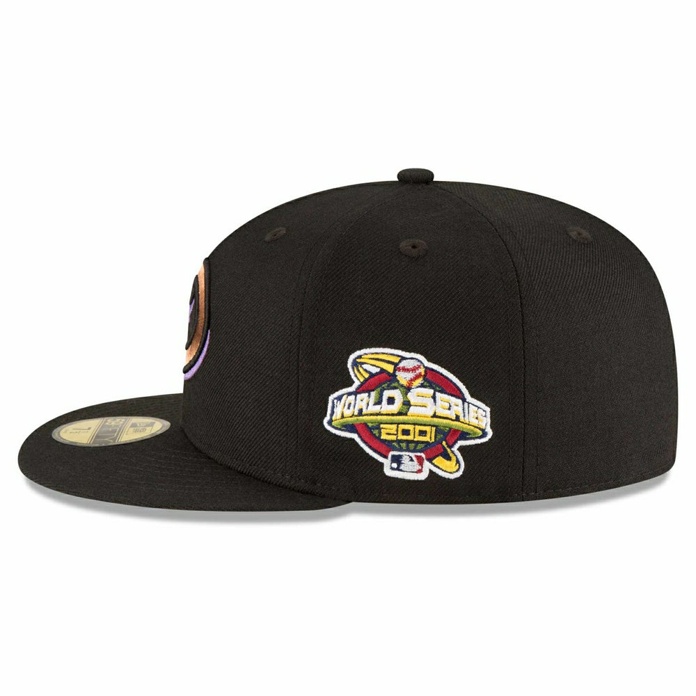 Arizona Diamondbacks 2001 World Series Cooperstown 59FIFTY Fitted MLB Cap Taass sale