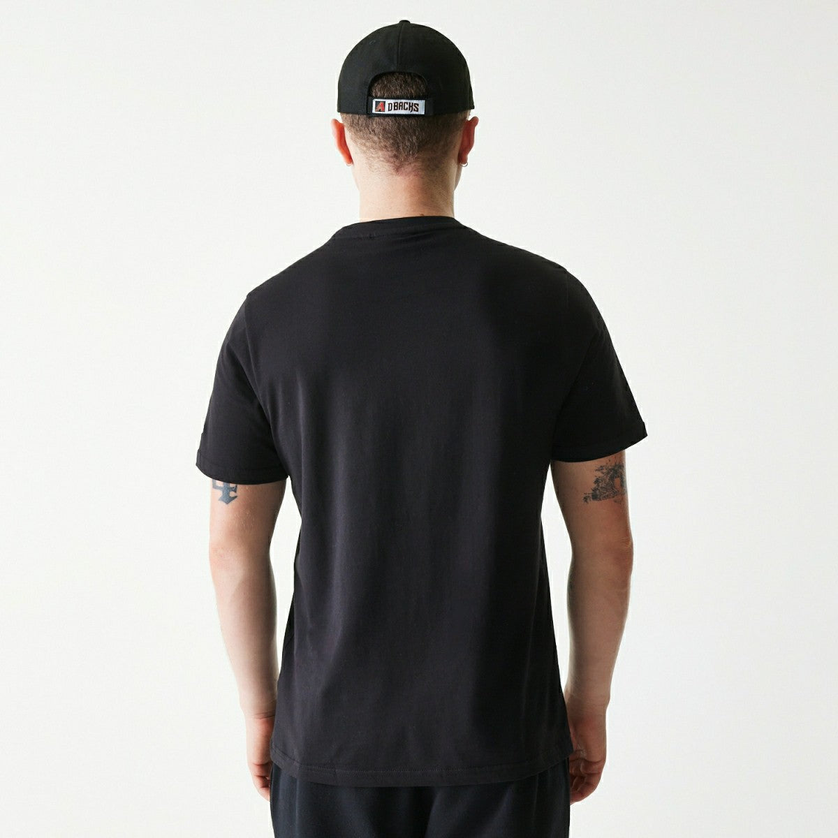 Arizona Diamondbacks Team Logo New Era MLB T-Shirt Black Fashion