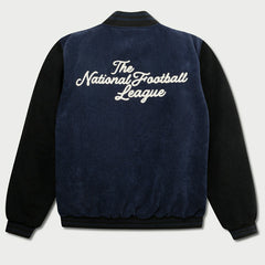 NFL Shield Core L&L '30 Varsity Jacket Navy Taass sale