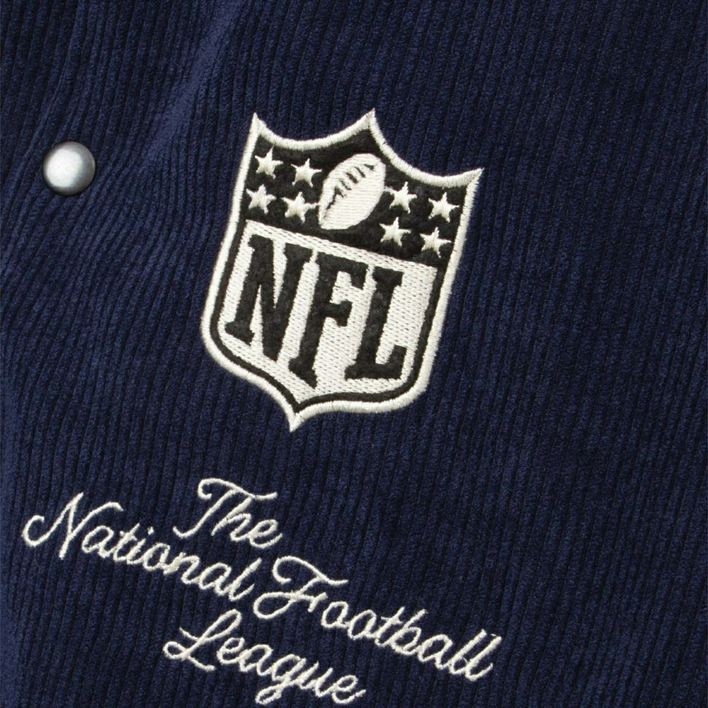 NFL Shield Core L&L '30 Varsity Jacket Navy Taass sale