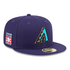 Arizona Diamondbacks 2025 MLB Hall of Fame 59FIFTY Fitted Cap Purple Taass US