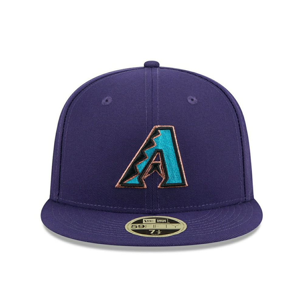 Arizona Diamondbacks 2025 MLB Hall of Fame 59FIFTY Fitted Cap Purple Taass US
