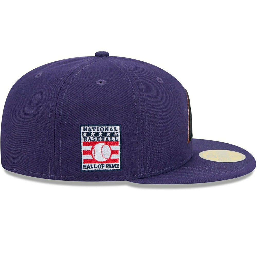 Arizona Diamondbacks 2025 MLB Hall of Fame 59FIFTY Fitted Cap Purple Taass US