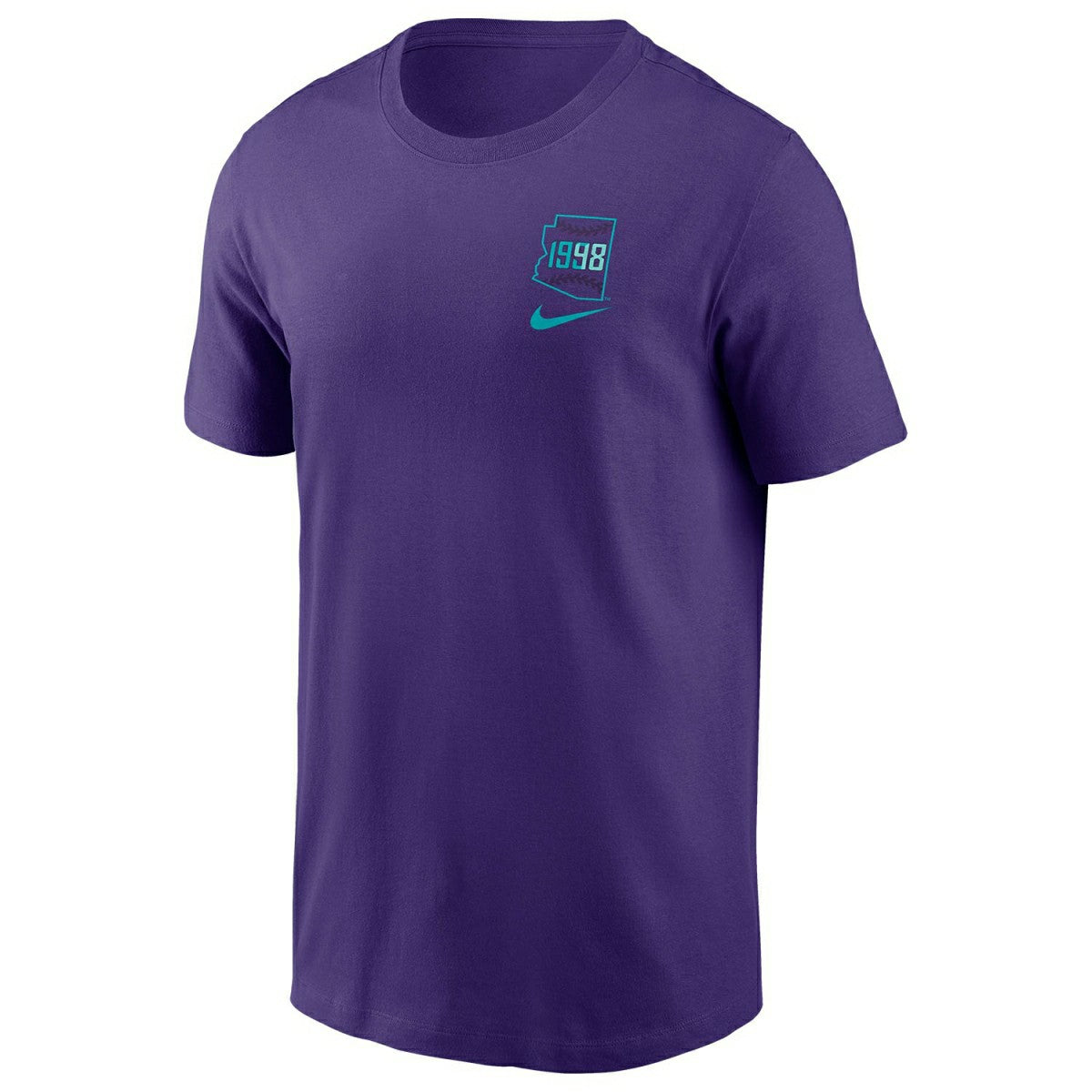 Arizona Diamondbacks City Connect 2-Hit Nike Cotton T-Shirt Purple Taass sale