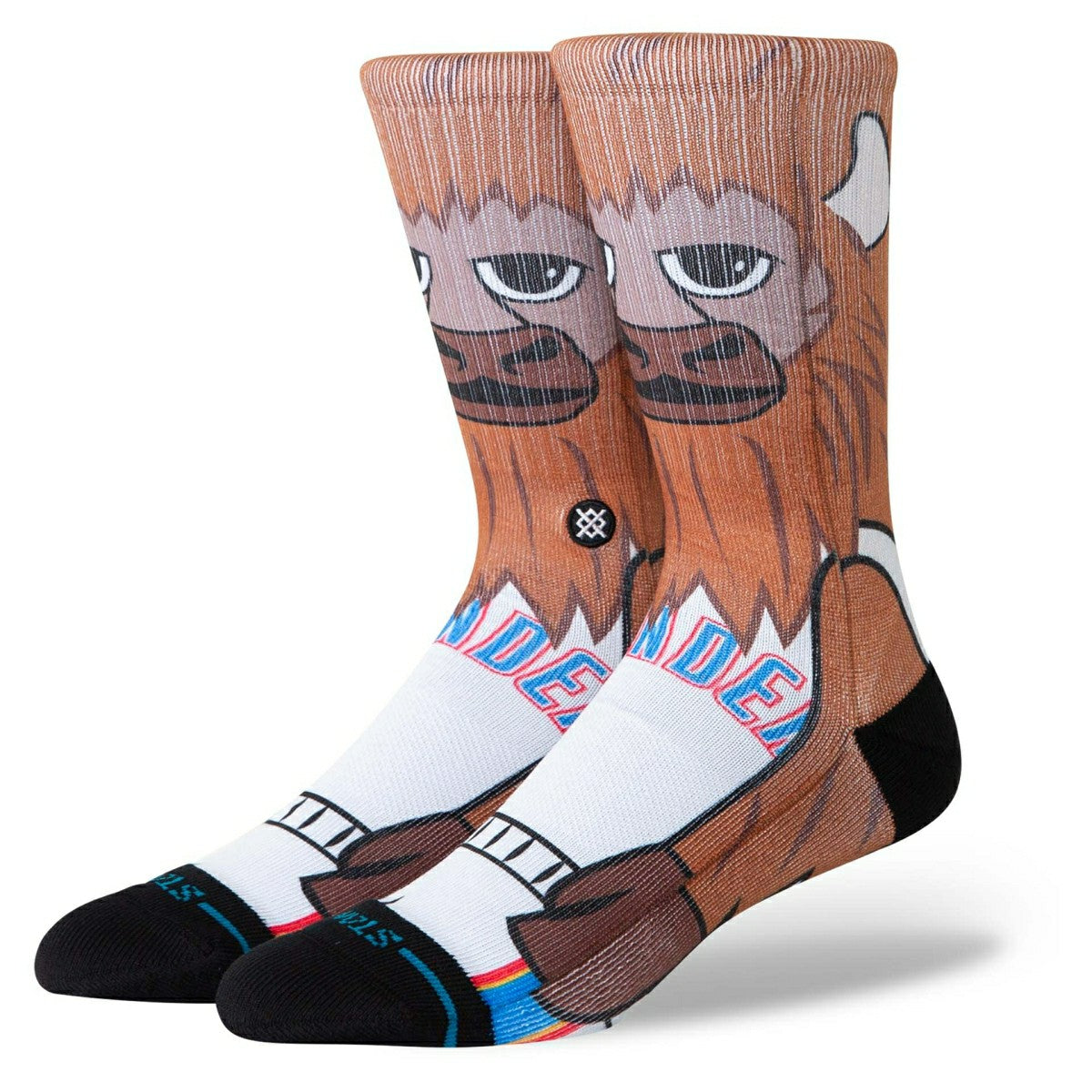 Oklahoma City Thunder Mascot Stance NBA Crew Socken Lifestyle