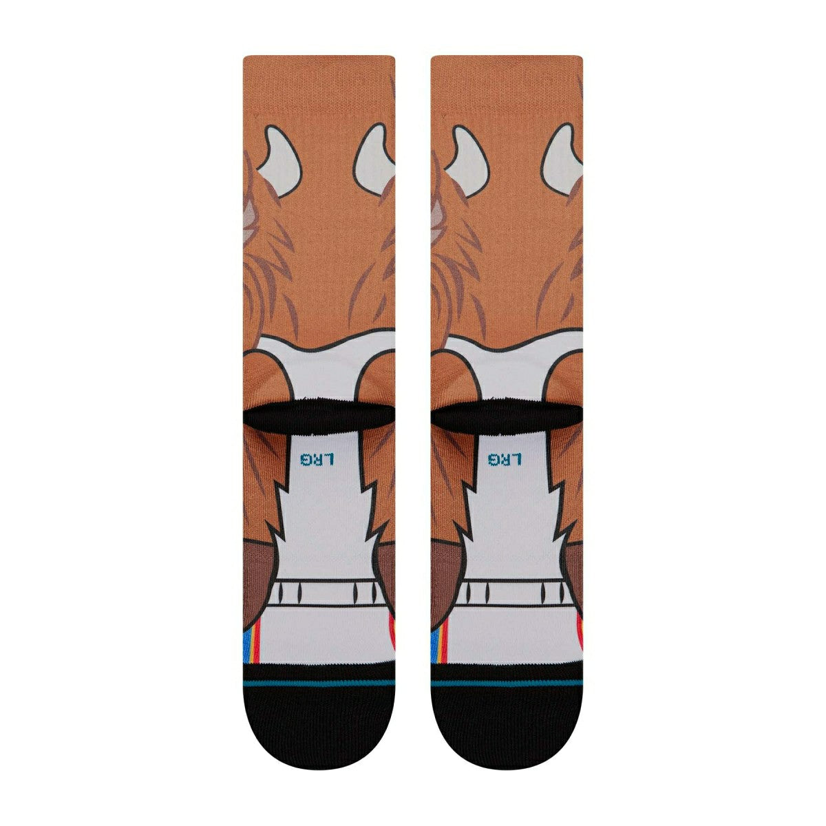 Oklahoma City Thunder Mascot Stance NBA Crew Socken Lifestyle