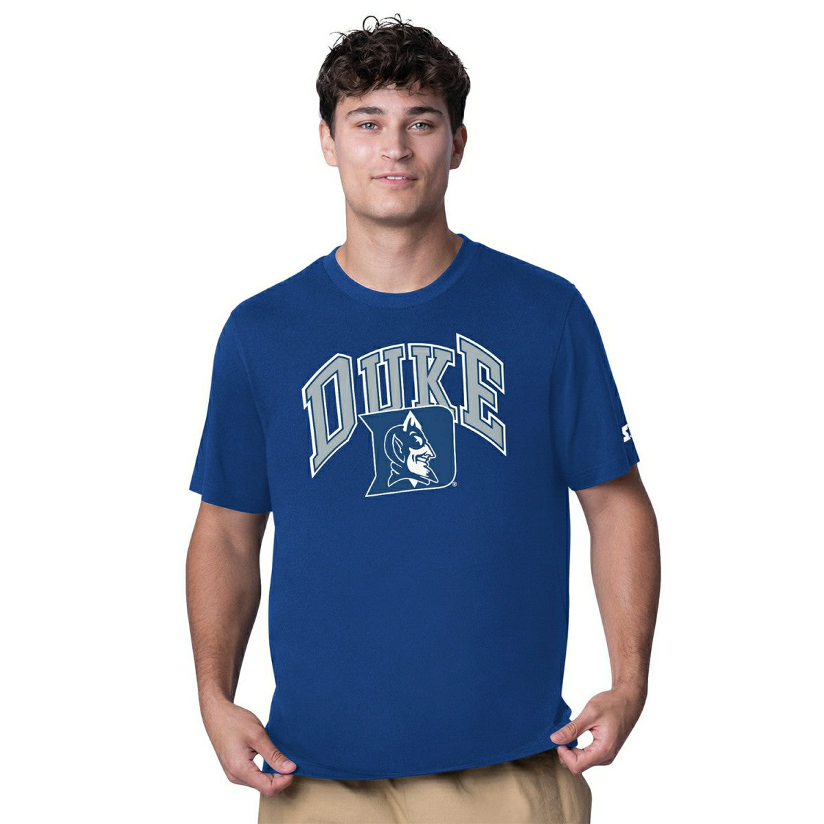 Duke Blue Devils Starter Team Arch NCAA T-Shirt Blue Taass for sale