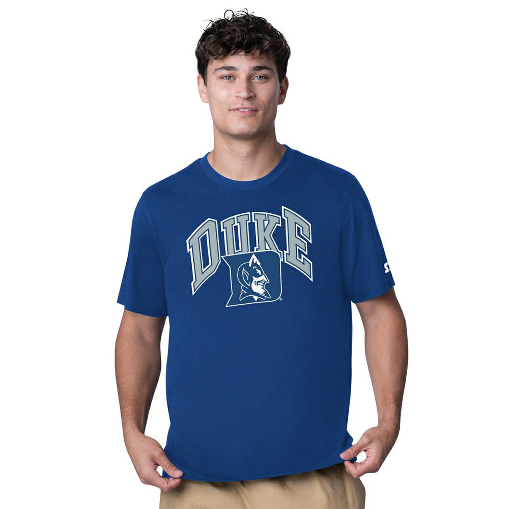 Duke Blue Devils Starter Team Arch NCAA T-Shirt Blue Taass for sale