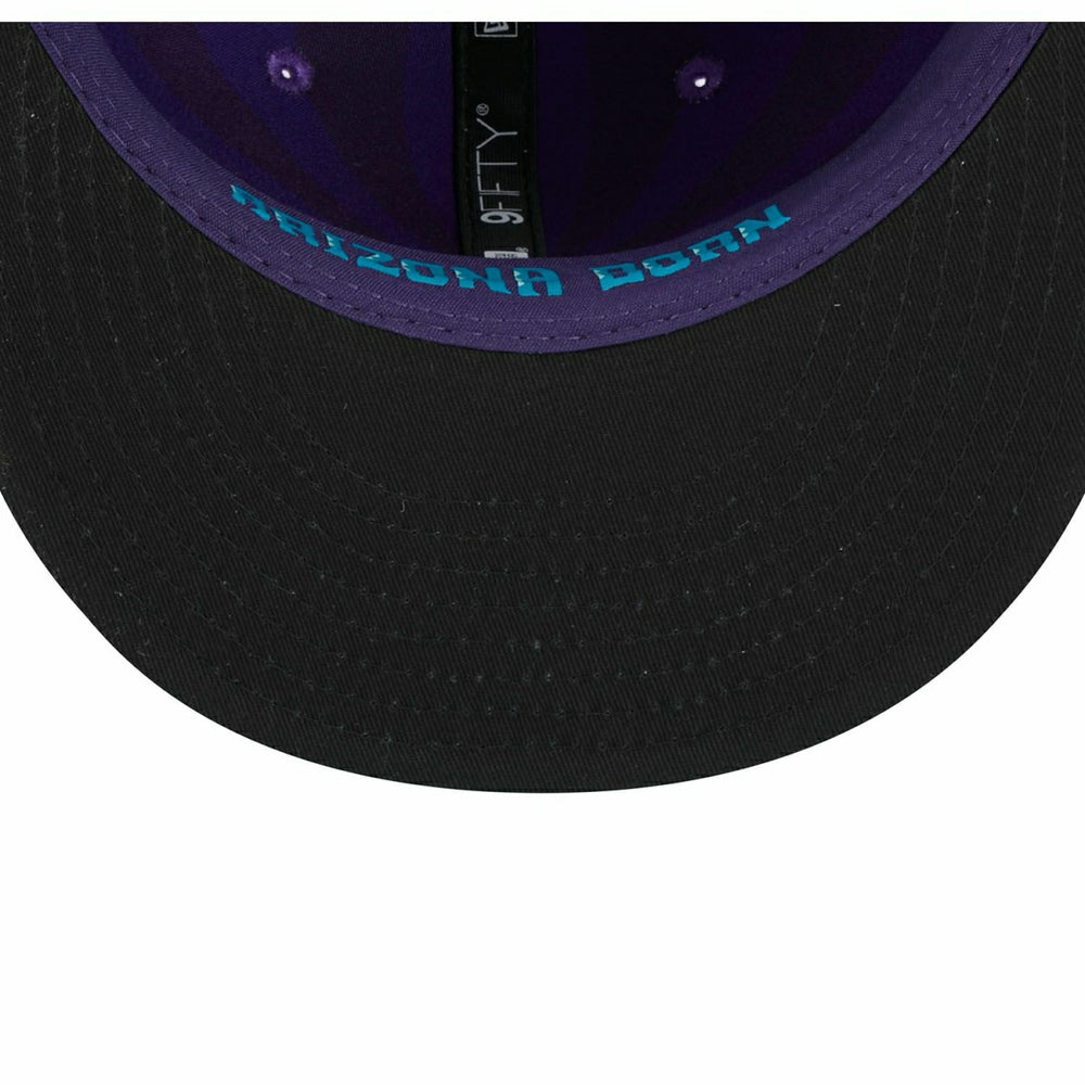 Arizona Diamondbacks MLB City Connect 9FIFTY Snapback Cap Purple/Teal Classic