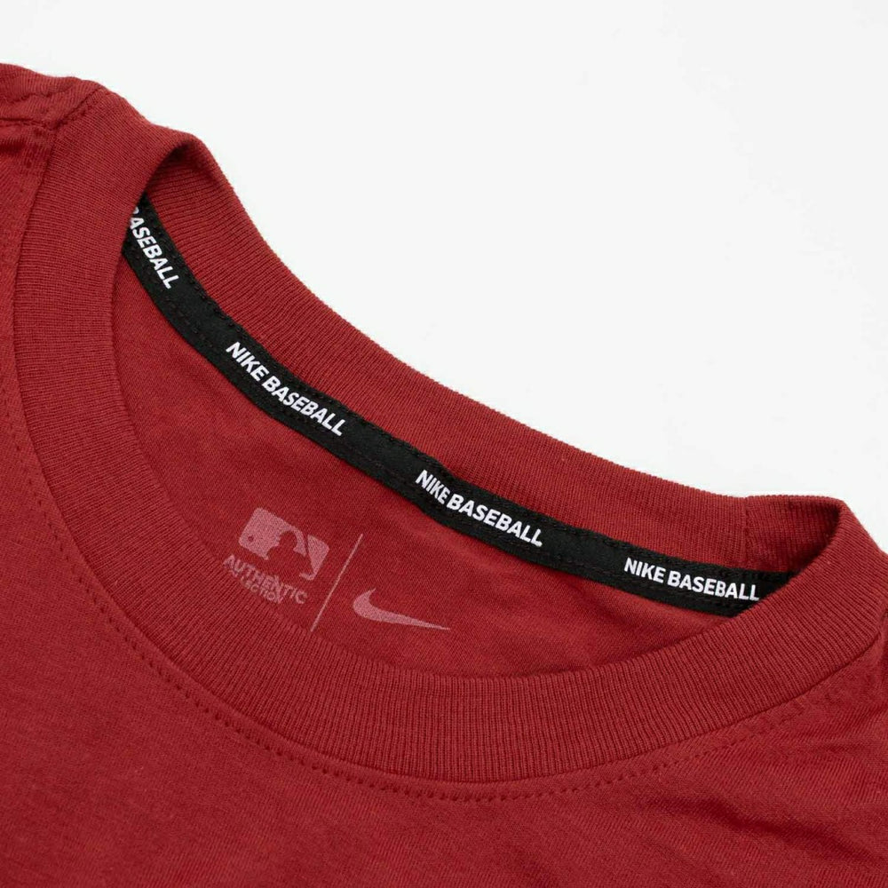 Arizona Diamondbacks Early Work 2025 MLB Authentic Nike Tri-Blend T-Shirt Red Fashion