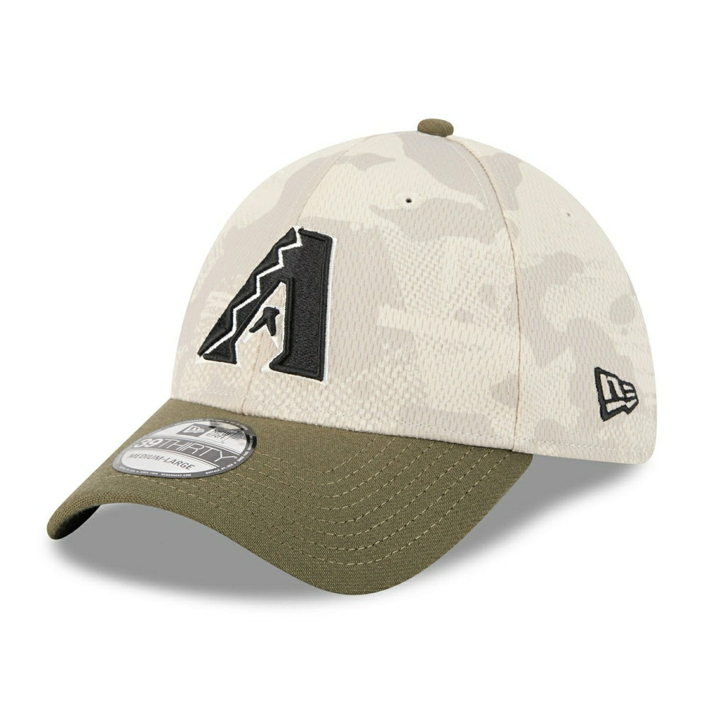 Arizona Diamondbacks 2025 MLB Armed Forces New Era 39THIRTY Flex Cap Lifestyle