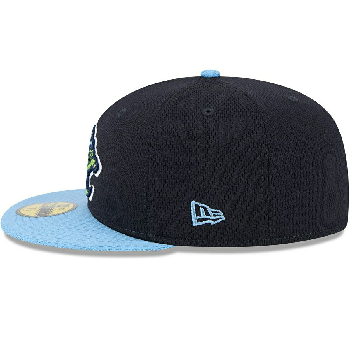 Hillsboro Hops MiLB Batting Practice Authentic 59FIFTY Fitted Cap Navy Taass for sale