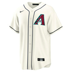 Arizona Diamondbacks Nike Replica Home MLB Jersey Cream Taass US