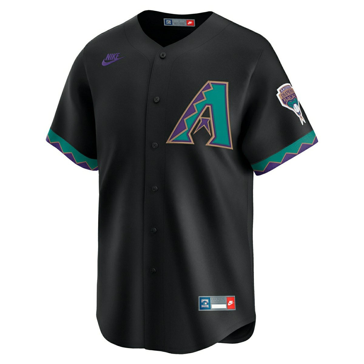 Arizona Diamondbacks Cooperstown Nike Limited MLB Jersey Black Fashion