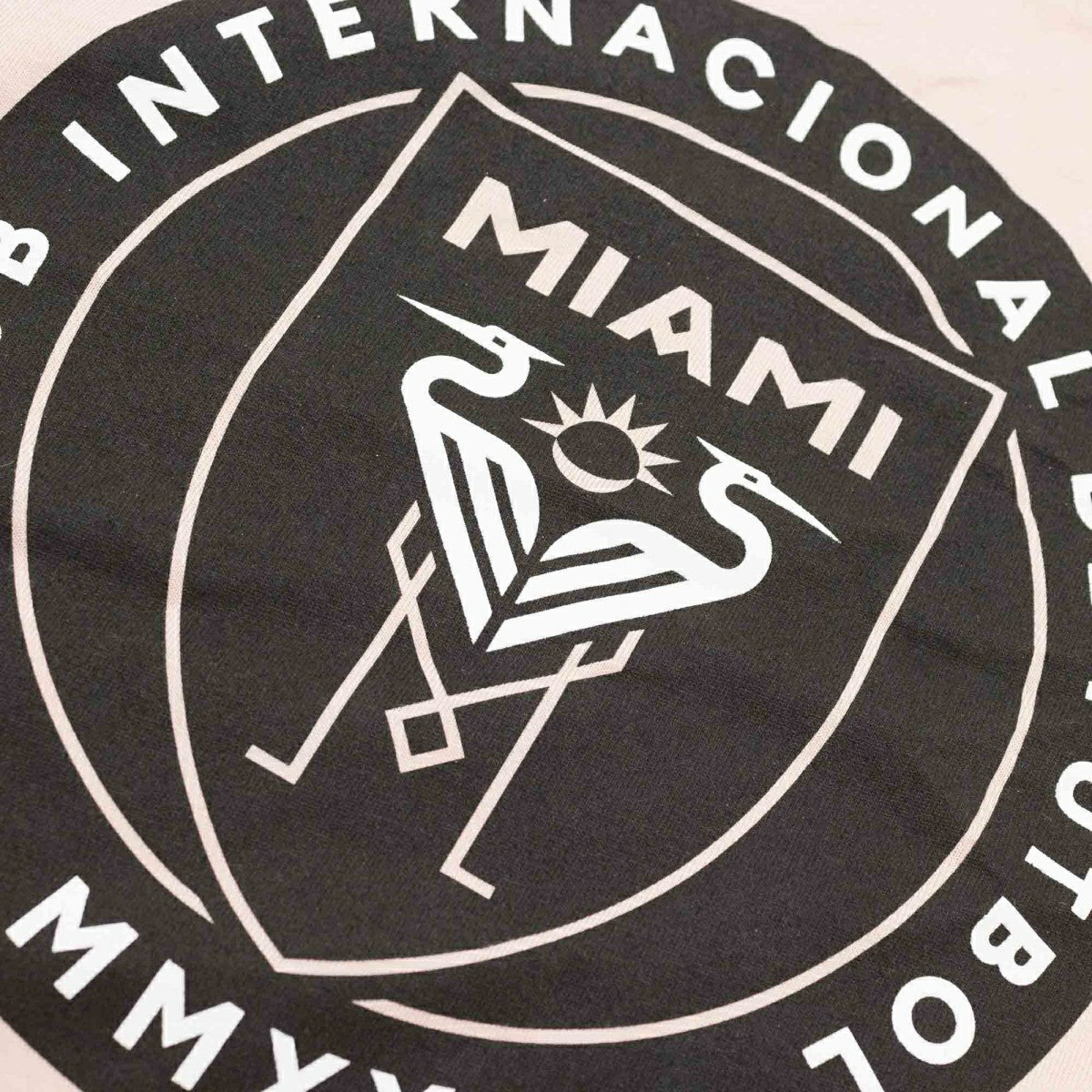 Inter Miami CF Primary Logo MLS T-Shirt Pink Lifestyle