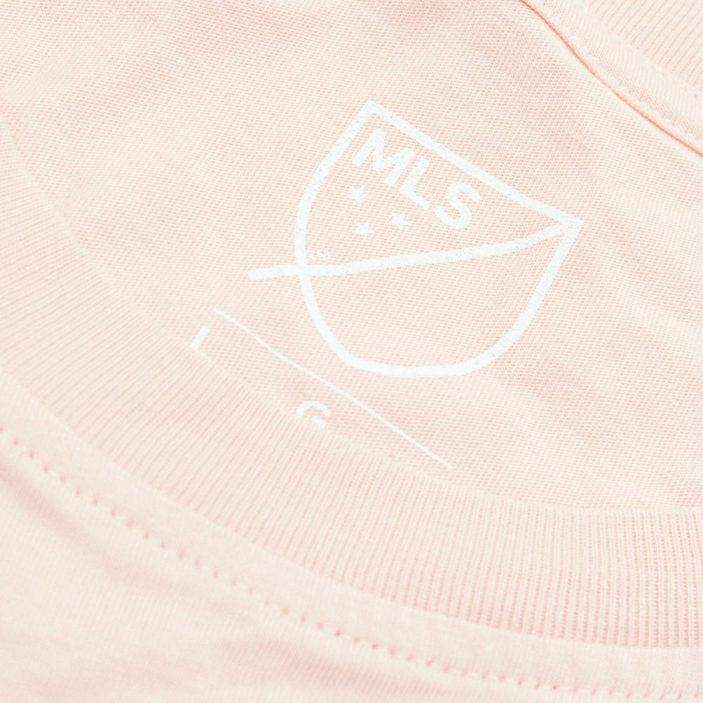 Inter Miami CF Primary Logo MLS T-Shirt Pink Lifestyle