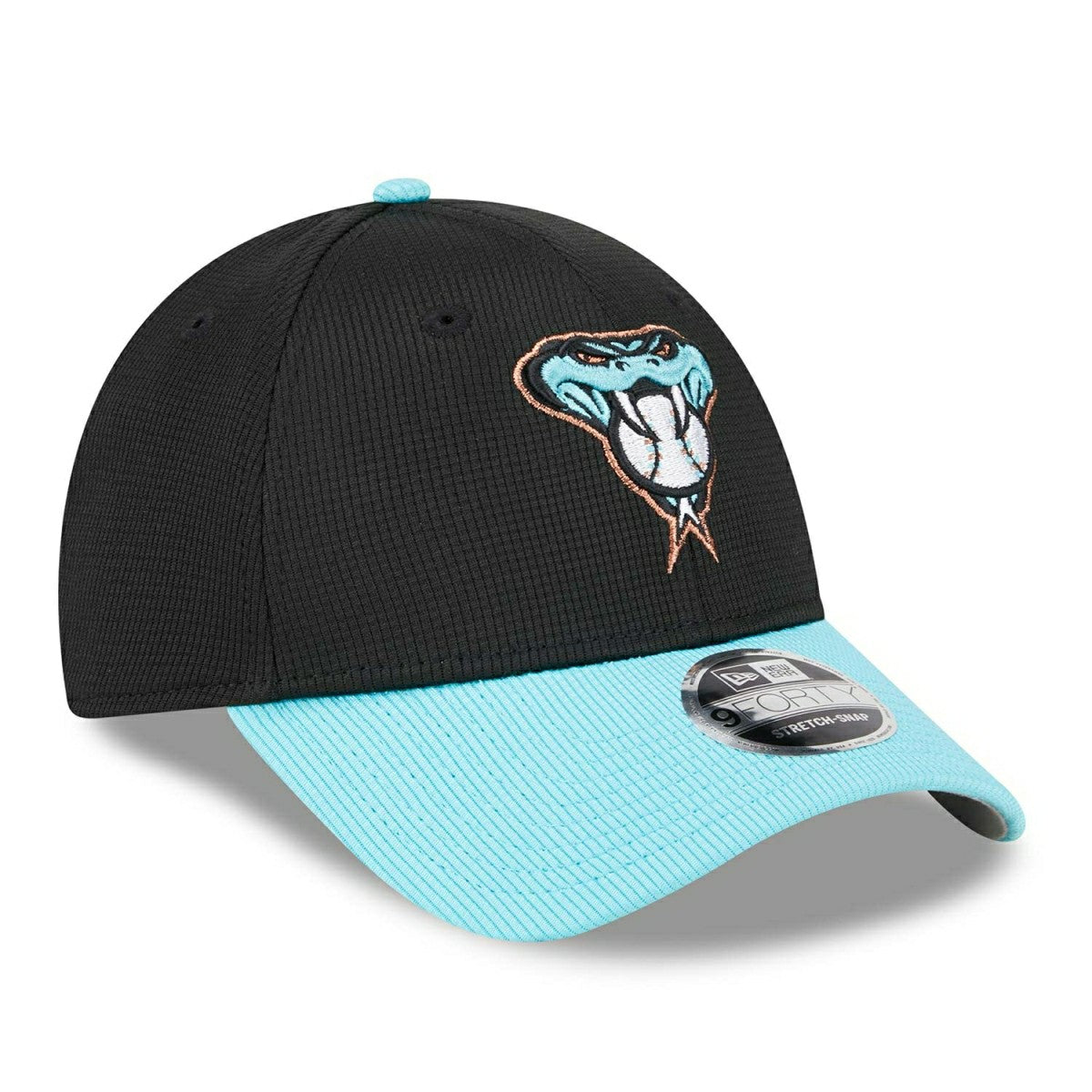 Arizona Diamondbacks 2025 MLB Batting Practice Stretch-Snap 9FORTY Adjustable Cap Taass sale