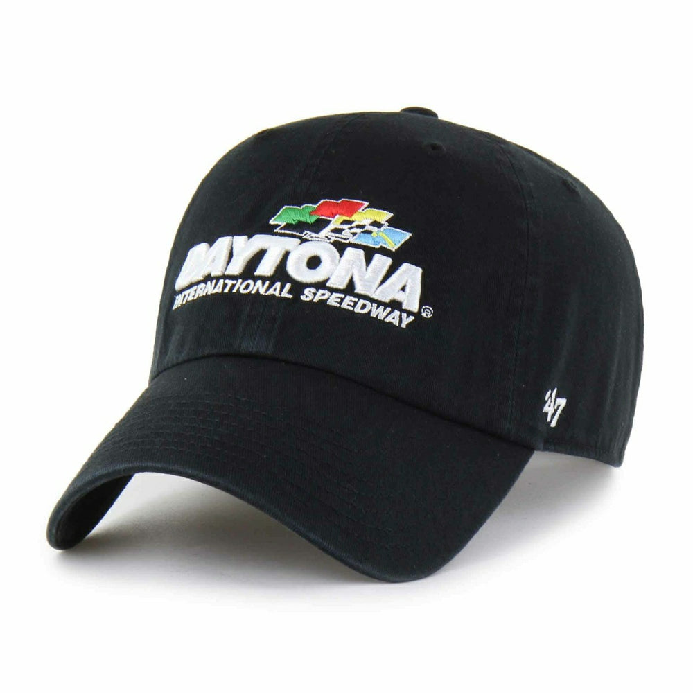Daytona Speedway '47 Clean Up Adjustable NASCAR Cap Black Taass for sale