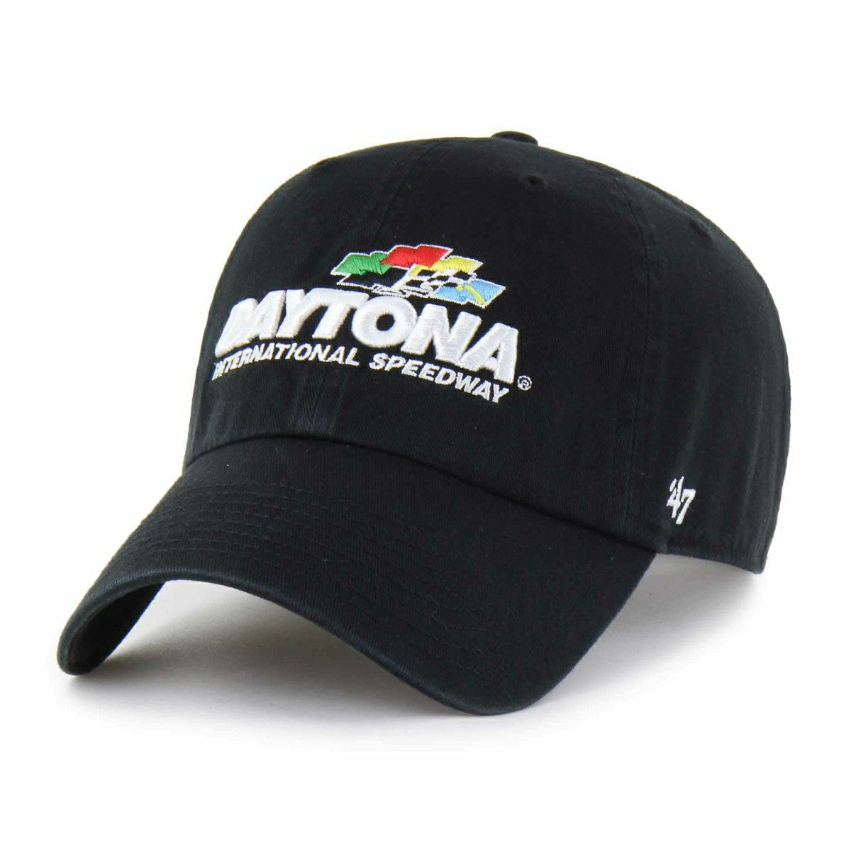 Daytona Speedway '47 Clean Up Adjustable NASCAR Cap Black Taass for sale