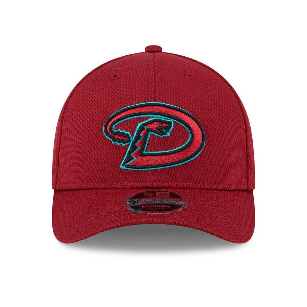 Arizona Diamondbacks 2025 MLB Clubhouse 9FORTY M-Crown Snapback Cap Red Classic
