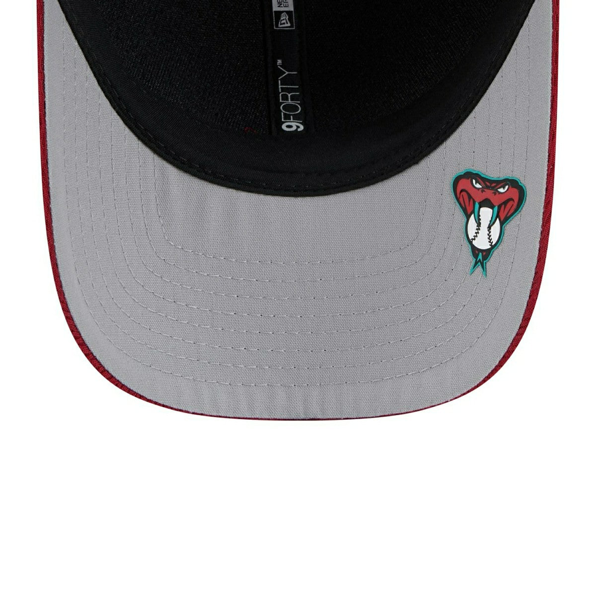 Arizona Diamondbacks 2025 MLB Clubhouse 9FORTY M-Crown Snapback Cap Red Classic