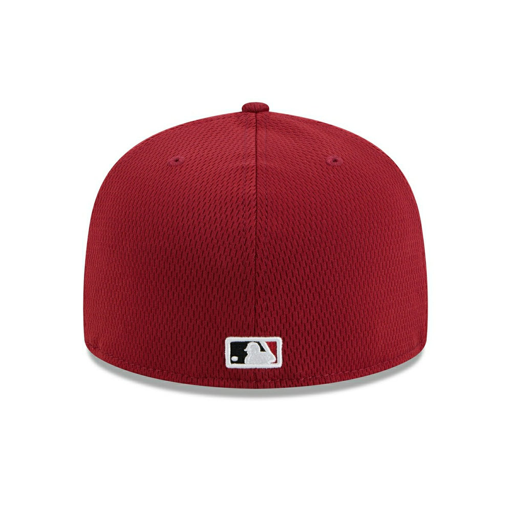 Arizona Diamondbacks 2025 MLB Clubhouse 59FIFTY Fitted Cap Red Lifestyle