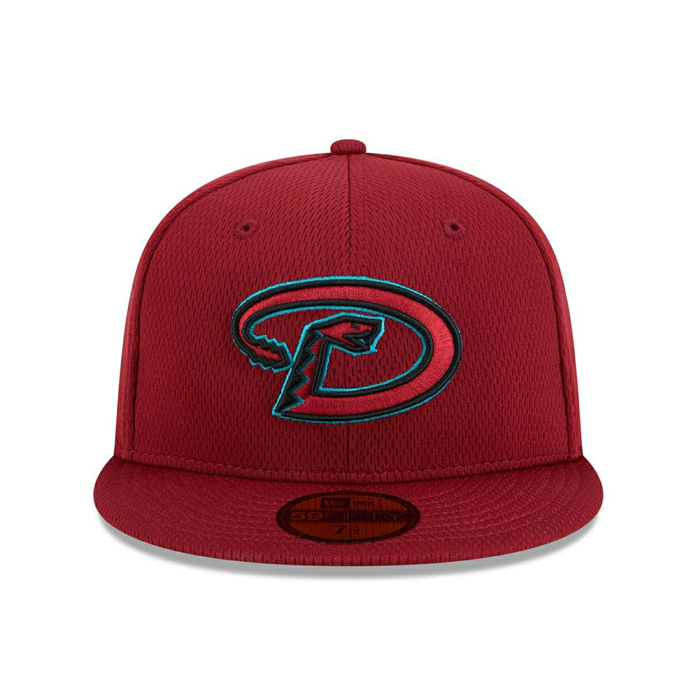 Arizona Diamondbacks 2025 MLB Clubhouse 59FIFTY Fitted Cap Red Lifestyle