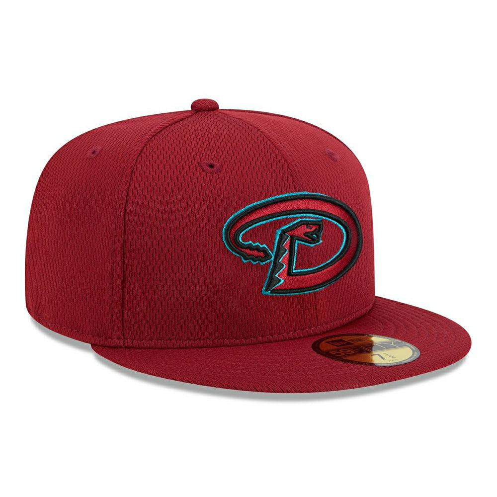 Arizona Diamondbacks 2025 MLB Clubhouse 59FIFTY Fitted Cap Red Lifestyle