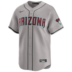 Arizona Diamondbacks Nike Limited MLB Baseball Jersey Road Gray Fashion