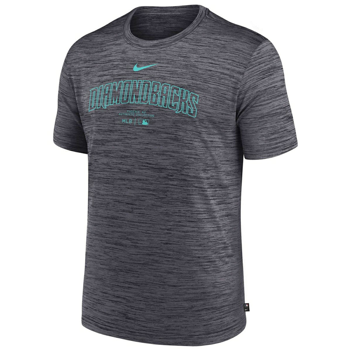 Arizona Diamondbacks 2024 MLB Authentic Practice Nike Velocity T-Shirt Gray Taass for sale